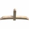 Ekena Millwork Bellingham Rough Sawn Timber Gable Bracket, Douglas Fir, 72"W x 33"H x 6"D x 6"F, 11/12 Pitch GBW072X33X0606BEL00RDF - alternate 5